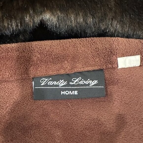 Luxury Faux Fur Weighted-Style Throw - Picture 3 of 3